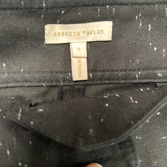 Rebecca Taylor Twill Trouser 0 - Picture 6 of 11